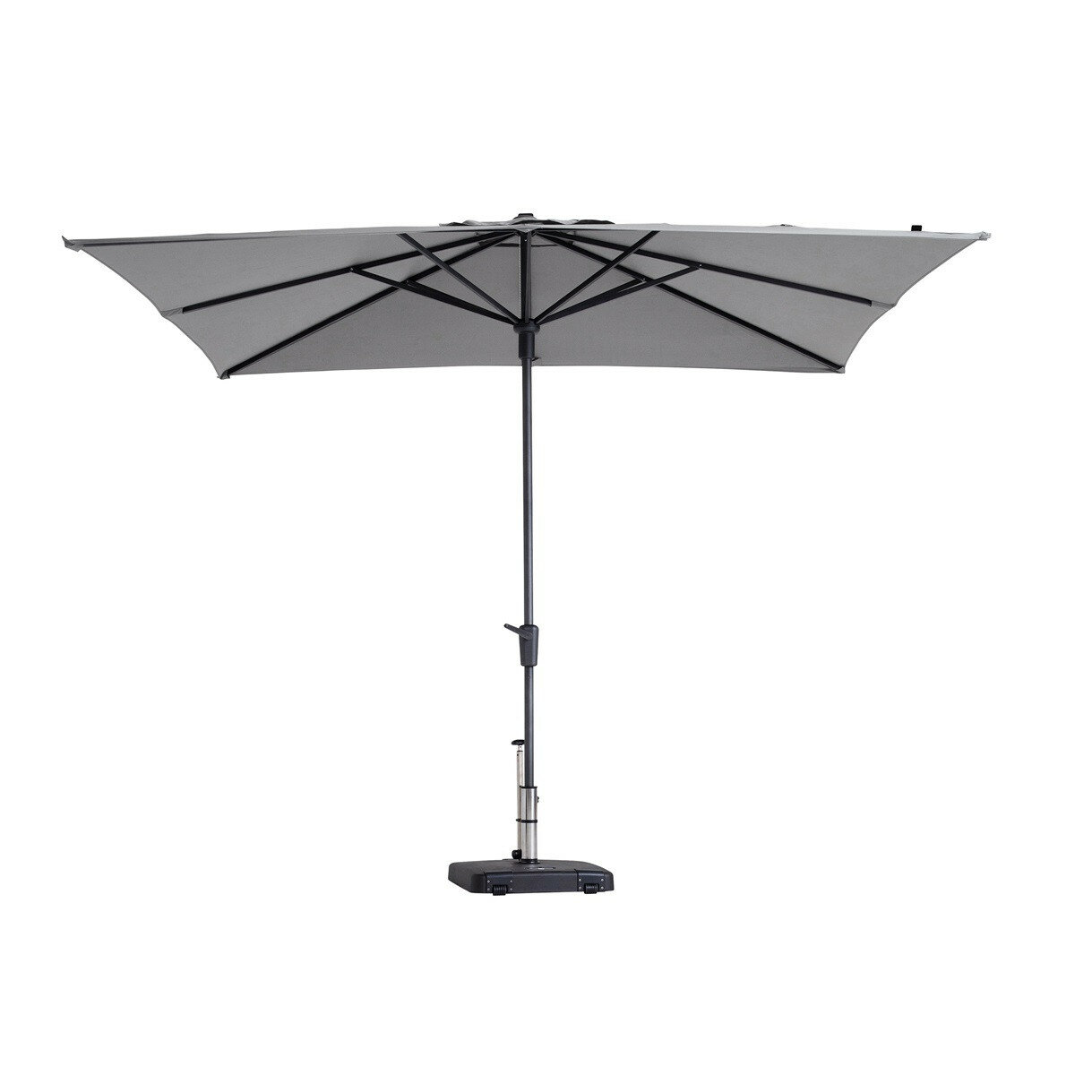 Madison Syros luxe parasol 280x280 cm light grey