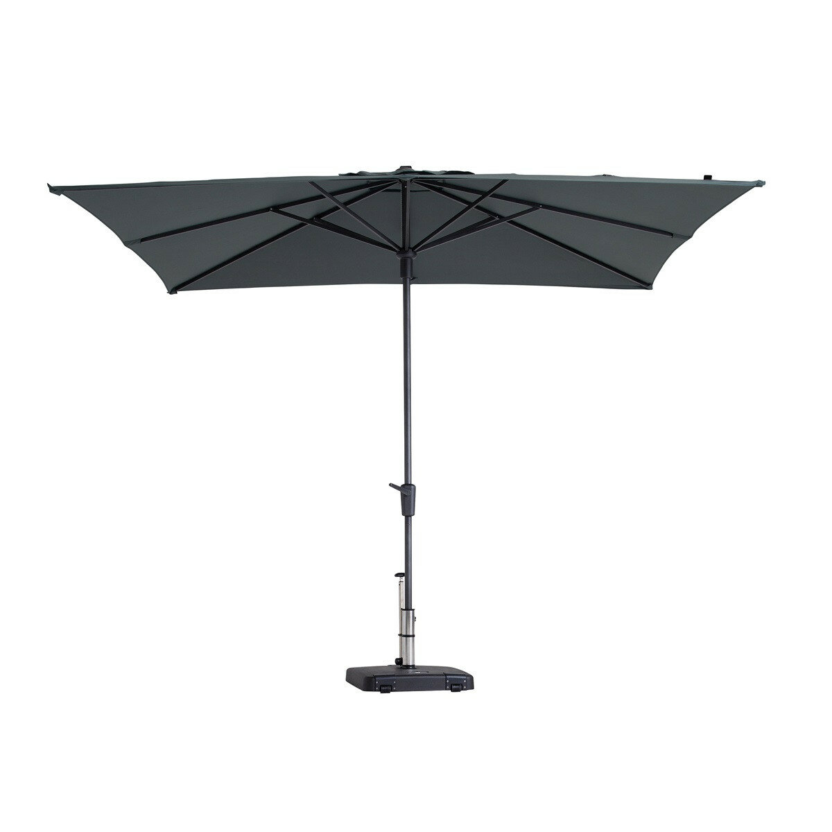 Madison Syros luxe parasol 280x280 cm grey