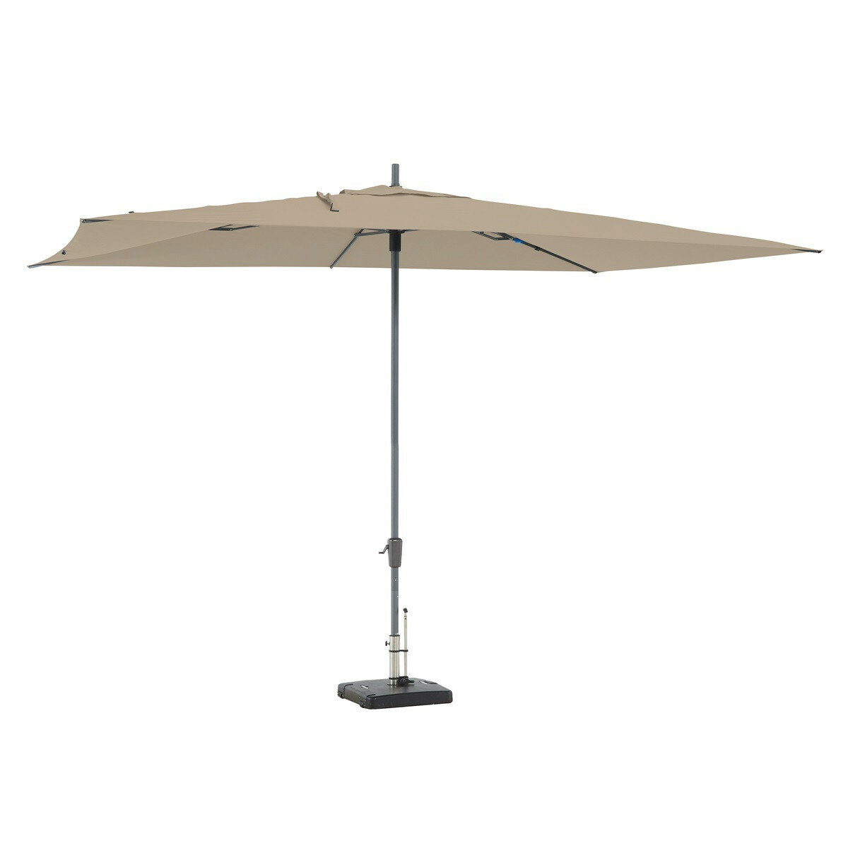 Madison rechthoekige parasol 400x300 cm ecru