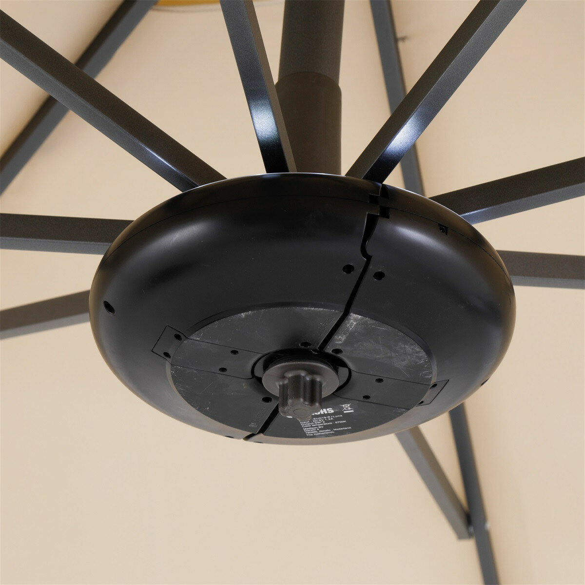 Madison parasollicht met bluetooth speaker