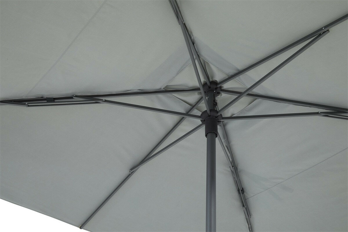 Madison rechthoekige parasol 400x300 cm taupe