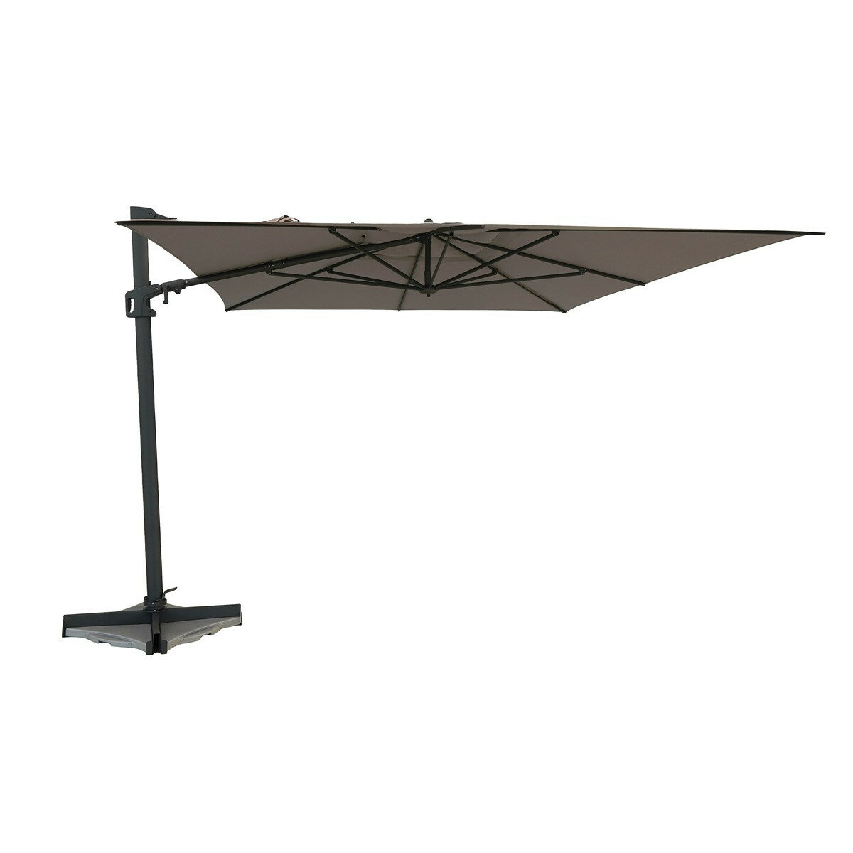 Madison Malta zweefparasol 300x400 cm taupe