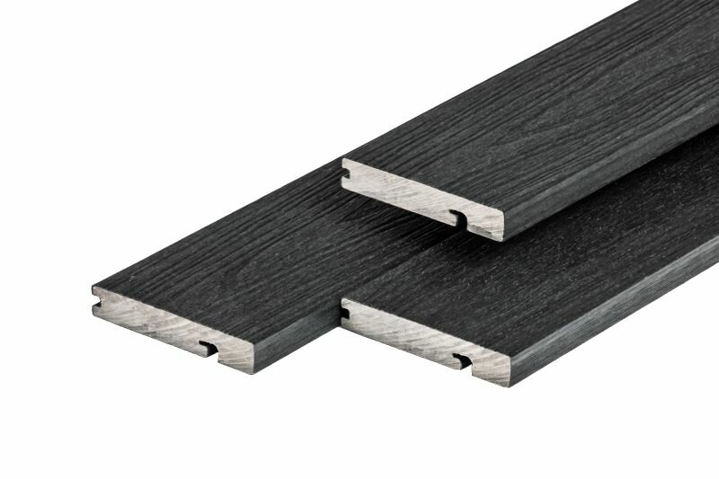 PuraShield composiet eindplank ebony black 2,3 x 13,8 x 300 cm