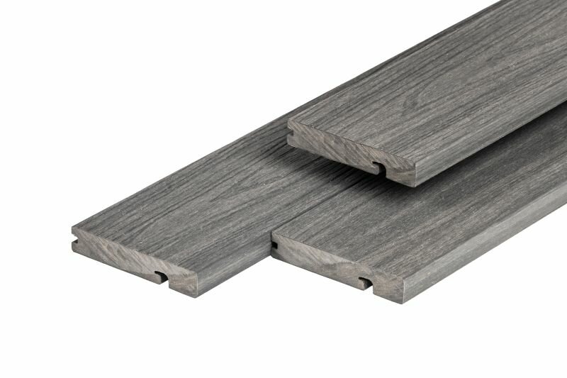 PuraShield composiet eindplank dark grey 2,3 x 13,8 x 300 cm
