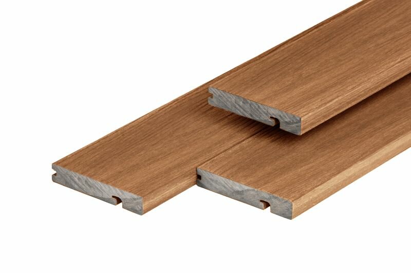 PuraShield composiet eindplank teak 2,3 x 13,8 x 300 cm