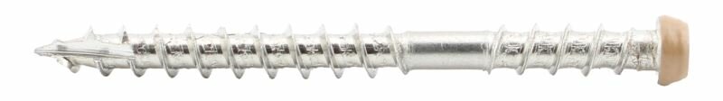 PuraFix vlonderplankschroef M5,3 x 58 mm RVS ebony black 75 stuks