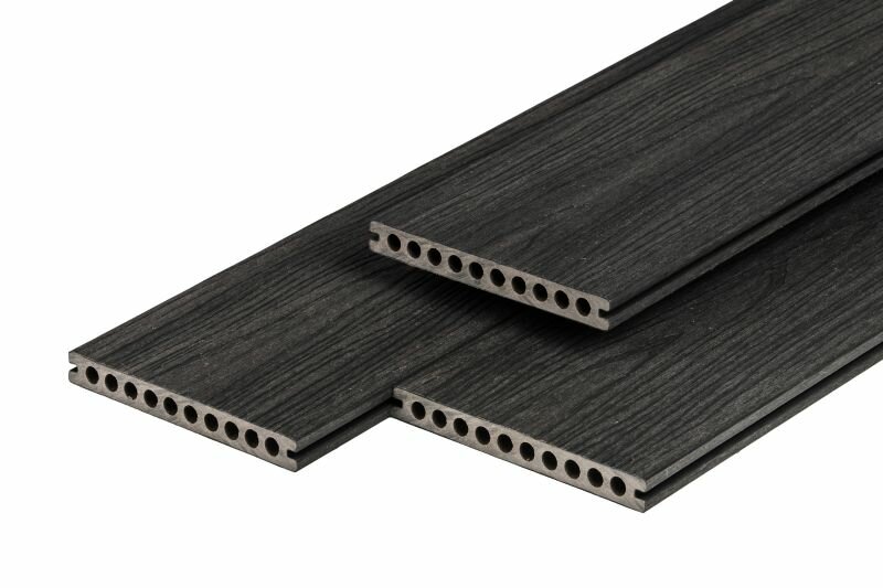 PuraShield composiet vlonderplank ebony black 2,3 x 21 x 400 cm