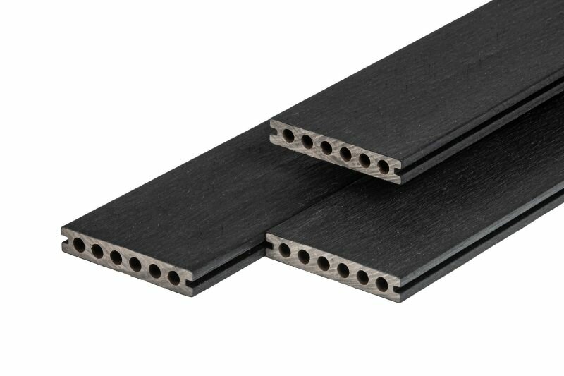 PuraShield composiet vlonderplank ebony black 2,3 x 13,8 x 300 cm