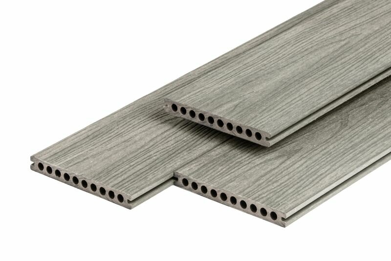 PuraShield composiet vlonderplank light grey 2,3 x 21 x 400 cm