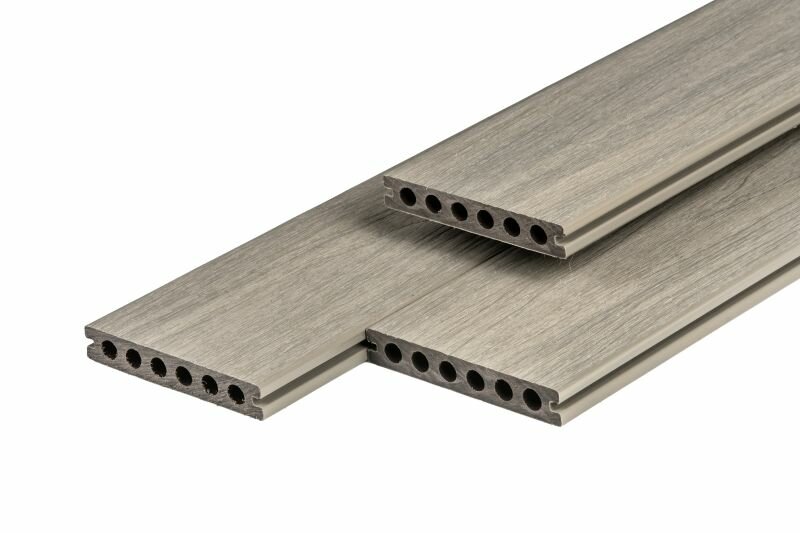 PuraShield composiet vlonderplank light grey 2,3 x 13,8 x 400 cm