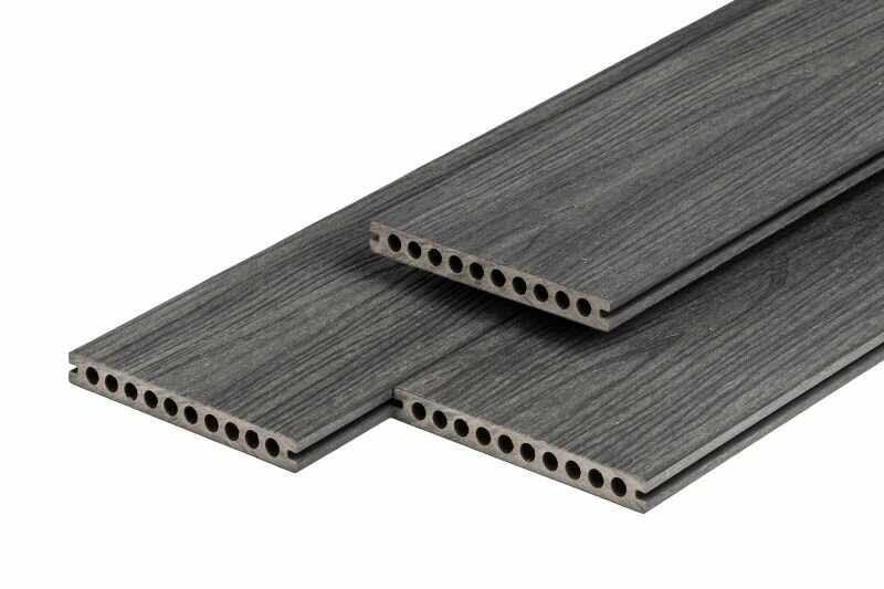 PuraShield composiet vlonderplank dark grey 2,3 x 21 x 500 cm