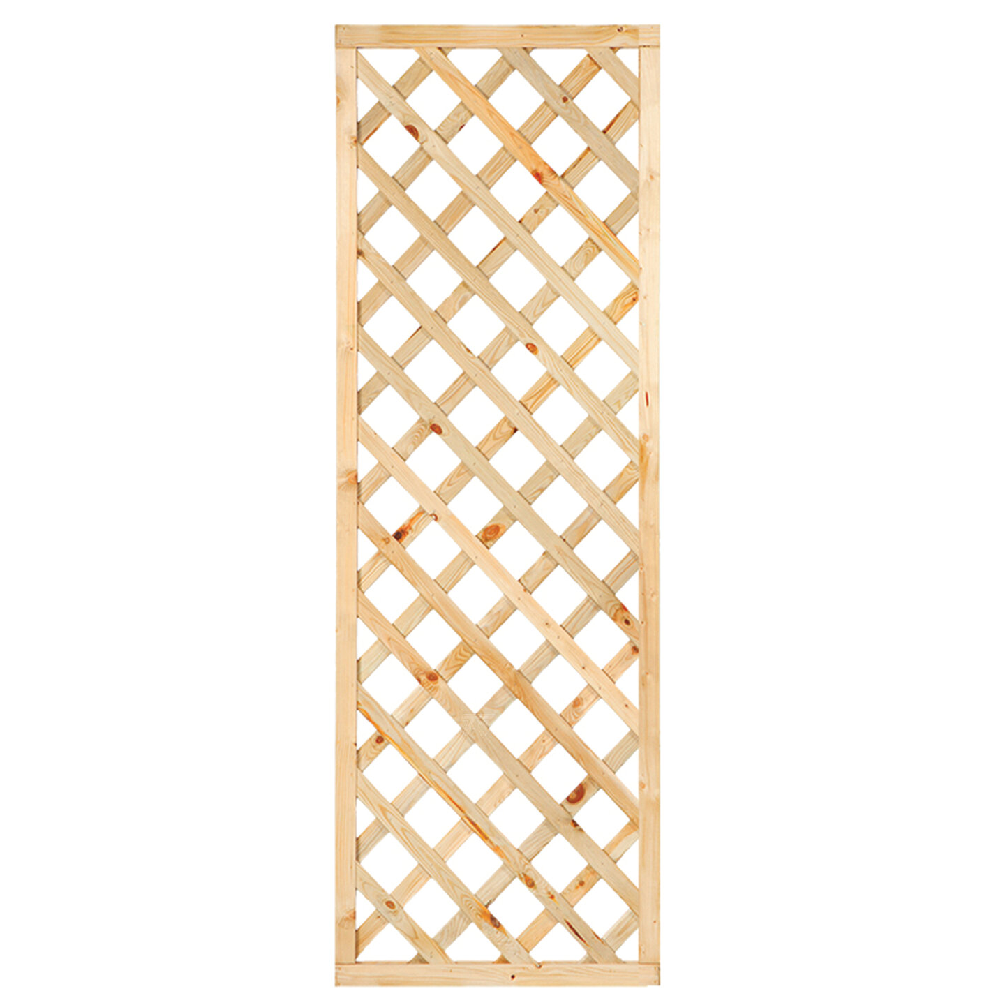 Trellis diagonaal Grenen groen ge&iuml;mpregneerd 60 x 180 cm