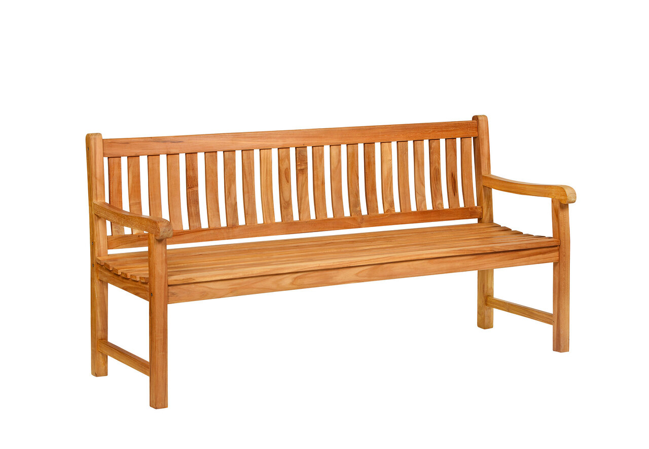 Teak Parkbank Bretagne 180 x 51 x 91 cm hardhout