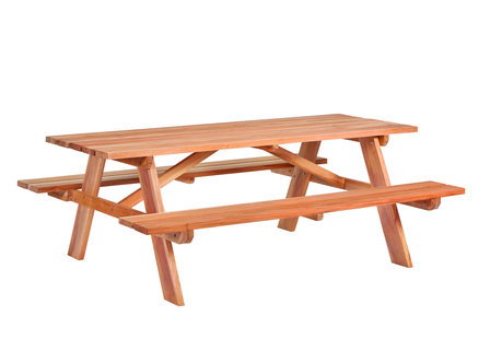 Hardhouten picknicktafel Business 200 x 160 x 75 cm - Tuindeco 