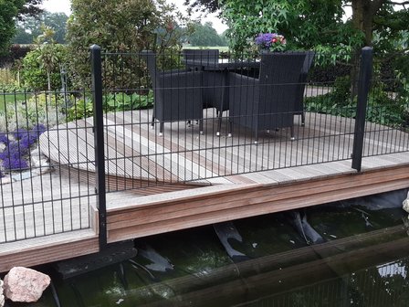 Dubbelstaafmat 6/5/6 mm x 200 cm - 2 meter breed 