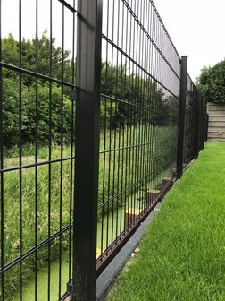 Paal 6 x 4 cm voor Dubbelstaafmat
