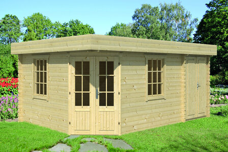 Blokhut Helge  500 x 350 x 222 cm - Tuinhuis 
