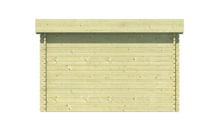 Blokhut Helge  500 x 350 x 222 cm - Tuinhuis 