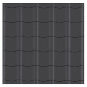 Easy-pan antraciet glans plaat 86 x 113,5 cm