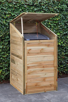 Containerberging geïmpregneerd Enkel 70 x 85 x 135cm