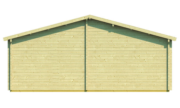 Blokhut Ardee 700 x 817 x 317 cm - Prefab Houten Woning - Luxe Tuinhuis