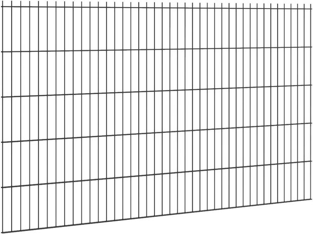 Dubbelstaafmat 6/5/6 mm x 200 cm - 2 meter breed 