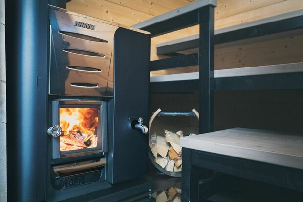 Sauna accessoire Harvia Legend brandhoutmand
