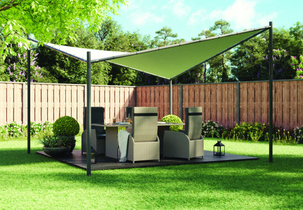 Acrobatiek Beschrijving bord Butterfly Gazebo Large 300 x 300 cm - Countrywood