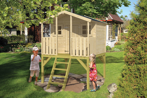 Speelhuisje Peter Pan (6,5m² dakleer)