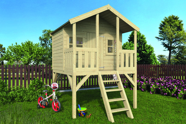 Speelhuisje Peter Pan (6,5m² dakleer)