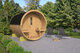 Barrelsauna Thermowood 190x250 - Saunabarrel 250cm Tuindeco