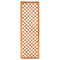 Trellis diagonaal met lijst hardhout 60cm