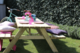 Picknicktafel Nice Ge&iuml;mpregneerd 220 x 155 x 74 cm (6 personen)