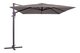 Zweefparasol Monaco Flex Vierkant 300x300 Taupe