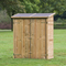 Tuinkast Gouda Ge&iuml;mpregneerd hout 150 x 70 x 173/185 cm