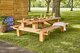 Picknicktafel Lariks Boss 250 x 180 cm geschaafd (8 personen)