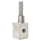 Betonpoer HWA wit/grijs 22 x 22 x 30 cm, met HWA &oslash;8x47cm