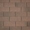 Dakshingles recht bruin - pak 3 m&sup2;