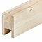 H/U Profiel, onbehandeld Vuren, 28/34 mm, 220 cm
