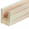 H/U Profiel, onbehandeld Vuren, 45/58 mm, 220 cm