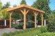 Carport Sloten Lariks Douglas Fijnbezaagd 350 x 500cm - Plat Dak