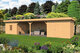 Overkapping Oslo XL type 12 Douglas 1292 x 430 cm - Blanke wanden incl. EPDM
