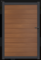 Composiet poort 125 cm breed