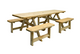 Picknicktafel Family 240 cm groen ge&iuml;mpregneerd vurenhout
