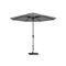 Madison Paros II luxe auto tilt parasol &Oslash;300 cm light grey