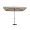Madison Delos luxe parasol 200x300 cm ecru