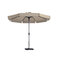 Madison Flores luxe parasol &Oslash;300 cm ecru