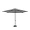 Madison Mykanos push-up parasol &Oslash;250 cm light grey