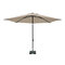 Madison Mykanos push-up parasol &Oslash;250 cm ecru