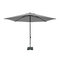 Madison Elba push-up parasol &Oslash;300 cm light grey